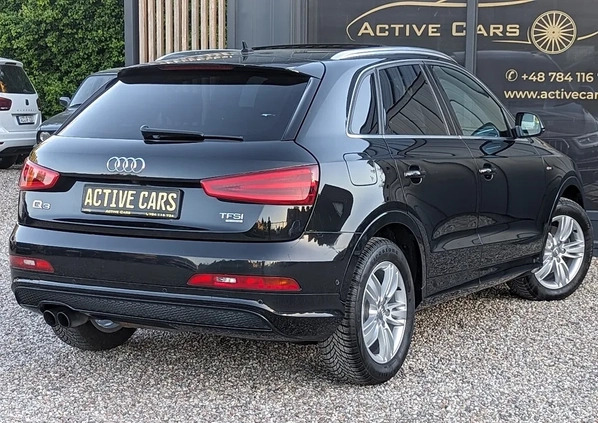 Audi Q3 cena 64999 przebieg: 184125, rok produkcji 2013 z Bełżyce małe 436